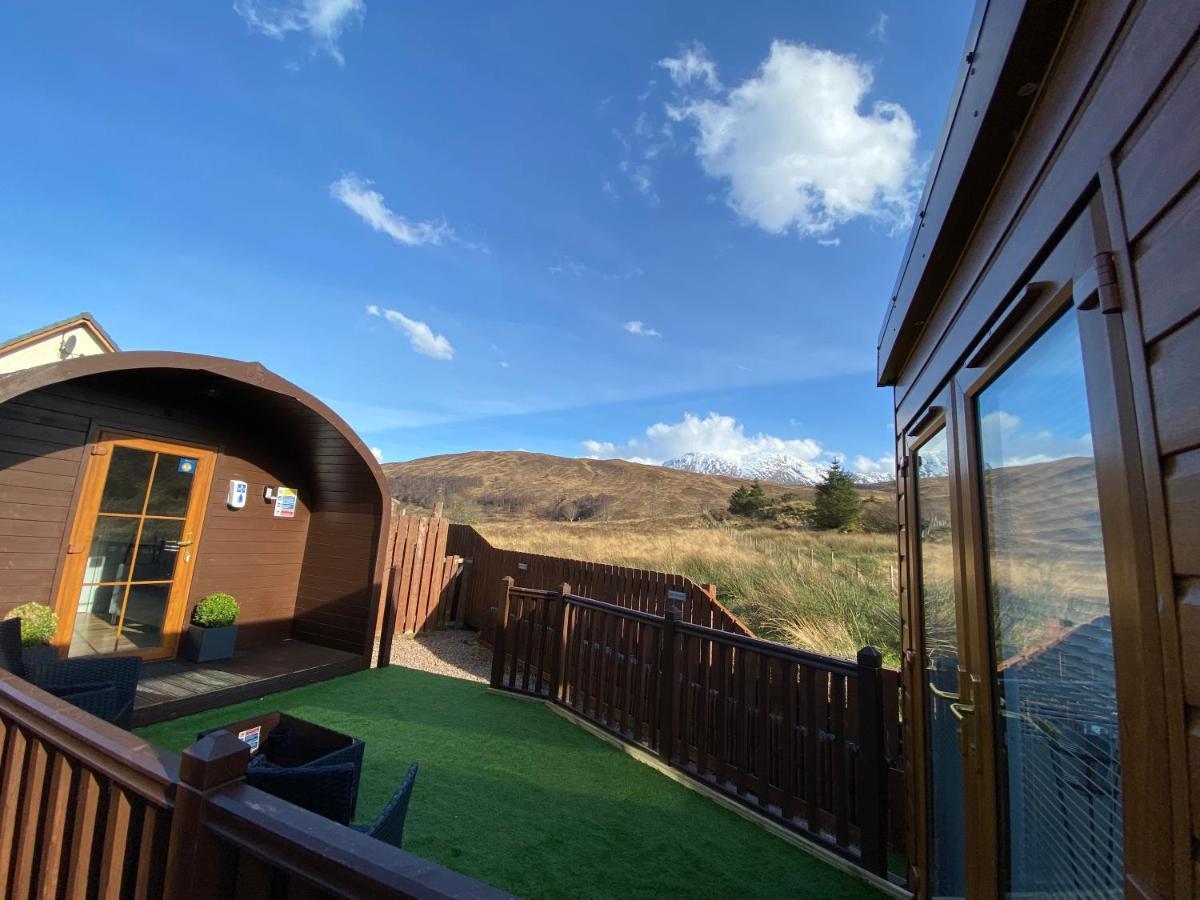 Highland Stays - Ben View Studio Pod & Jacuzzi Bath Fort William Exteriér fotografie